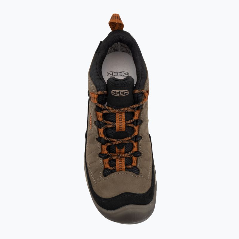Мъжки туристически обувки KEEN Targhee IV WP sea turtle/roasted pecan 5