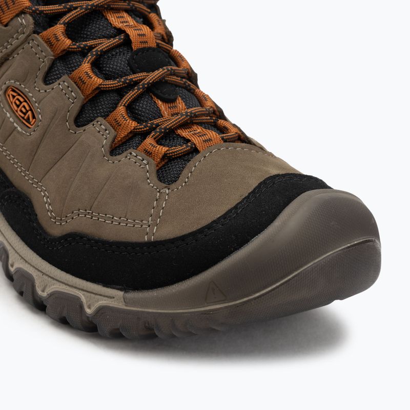Мъжки туристически обувки KEEN Targhee IV WP sea turtle/roasted pecan 7