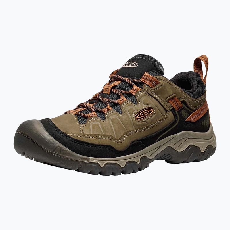 Мъжки туристически обувки KEEN Targhee IV WP sea turtle/roasted pecan 8
