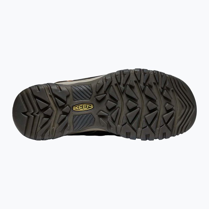 Мъжки туристически обувки KEEN Targhee IV WP sea turtle/roasted pecan 12