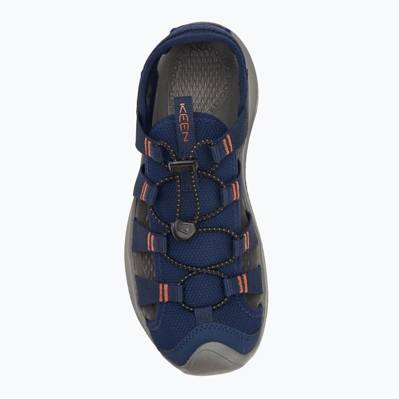 Мъжки сандали KEEN Seanik H2 naval academy/ gold flame 5