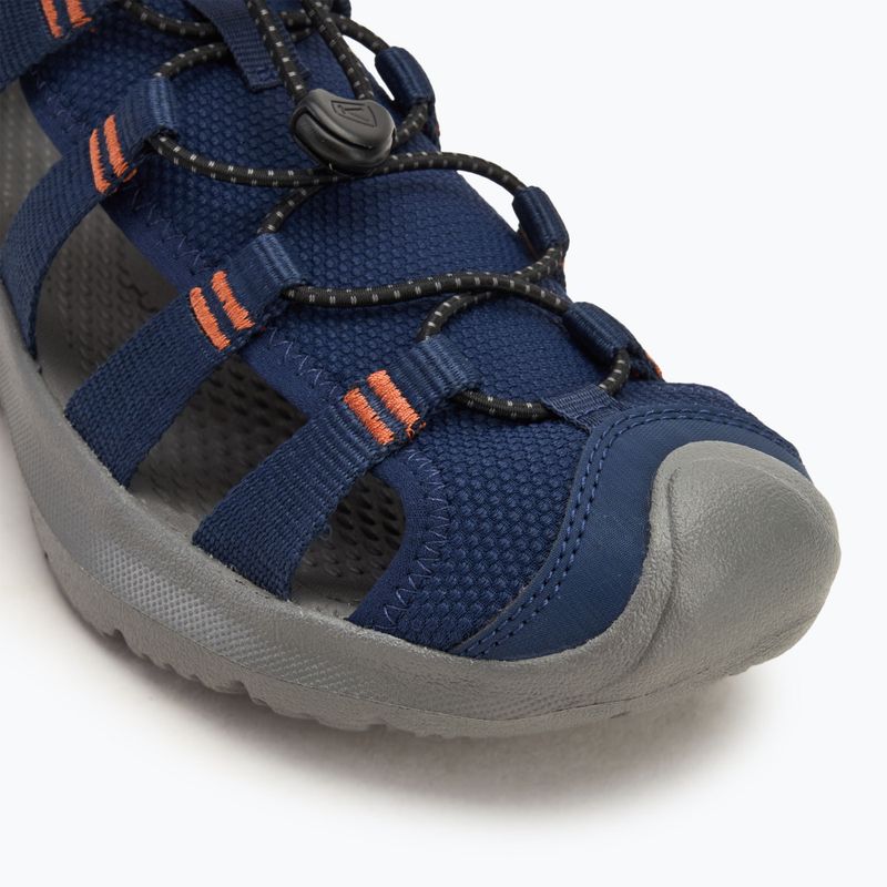 Мъжки сандали KEEN Seanik H2 naval academy/ gold flame 7