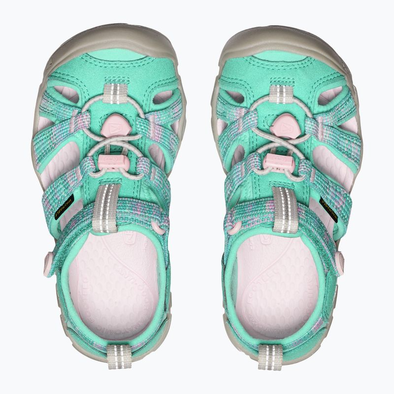 Детски сандали KEEN Seacamp II CNX aqua/giggle pink 12