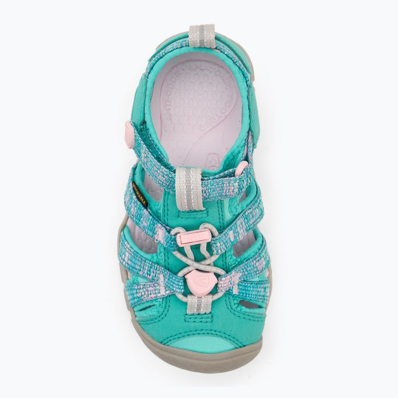 Детски сандали KEEN Seacamp II CNX aqua/giggle pink 5