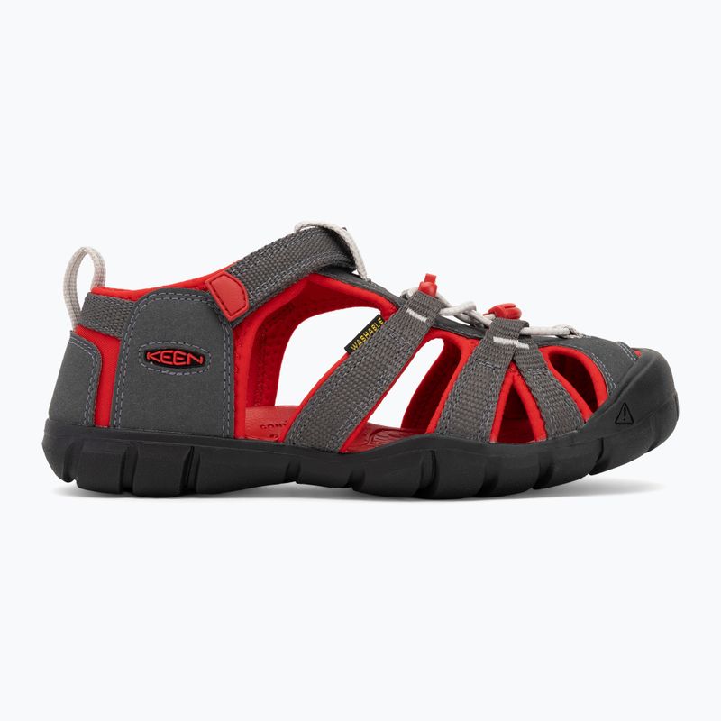 KEEN Seacamp II CNX magnet/ червен килим, младежки сандали 2