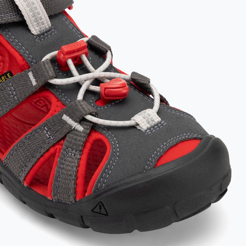 KEEN Seacamp II CNX magnet/ червен килим, младежки сандали 7