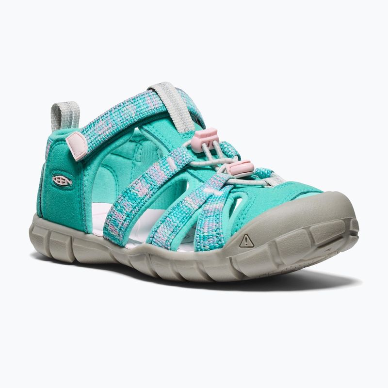 Детски сандали KEEN Seacamp II CNX bright aqua/giggle pink 8