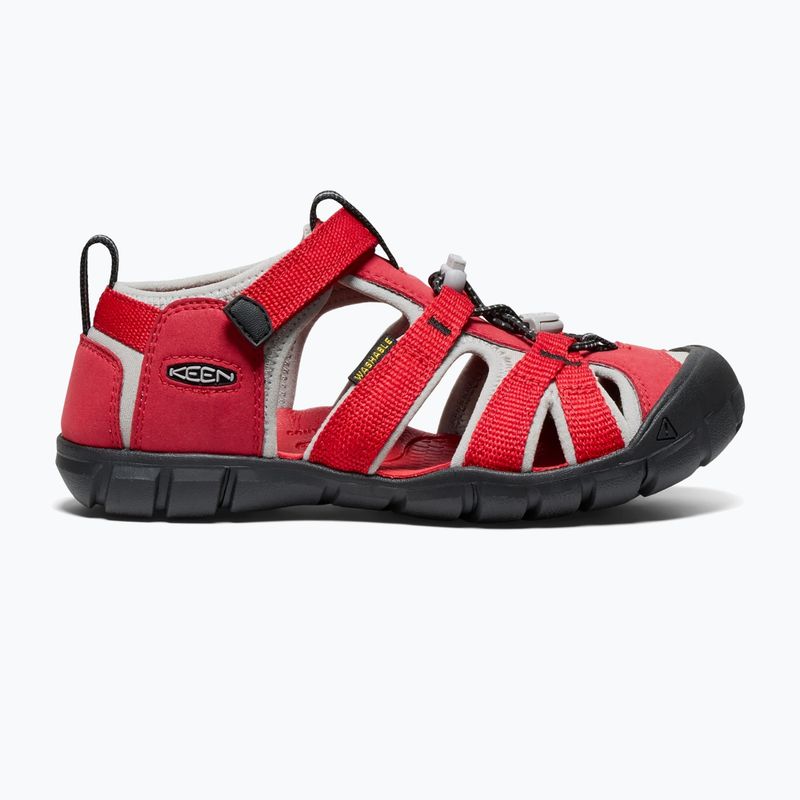 Юношески сандали  KEEN Seacamp II CNX red/alloy 2