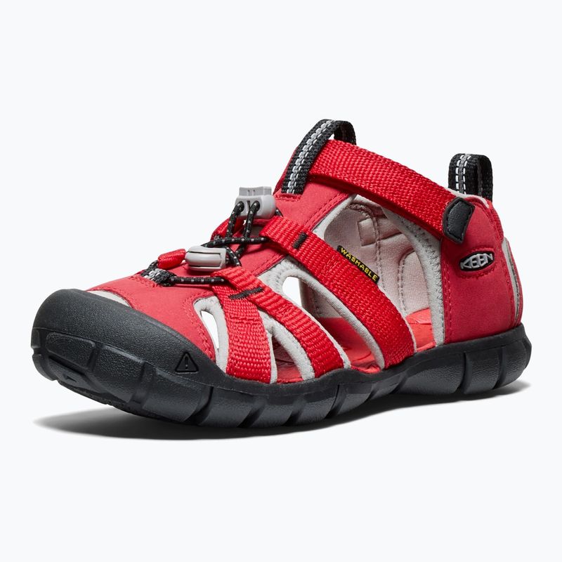 Юношески сандали  KEEN Seacamp II CNX red/alloy 4