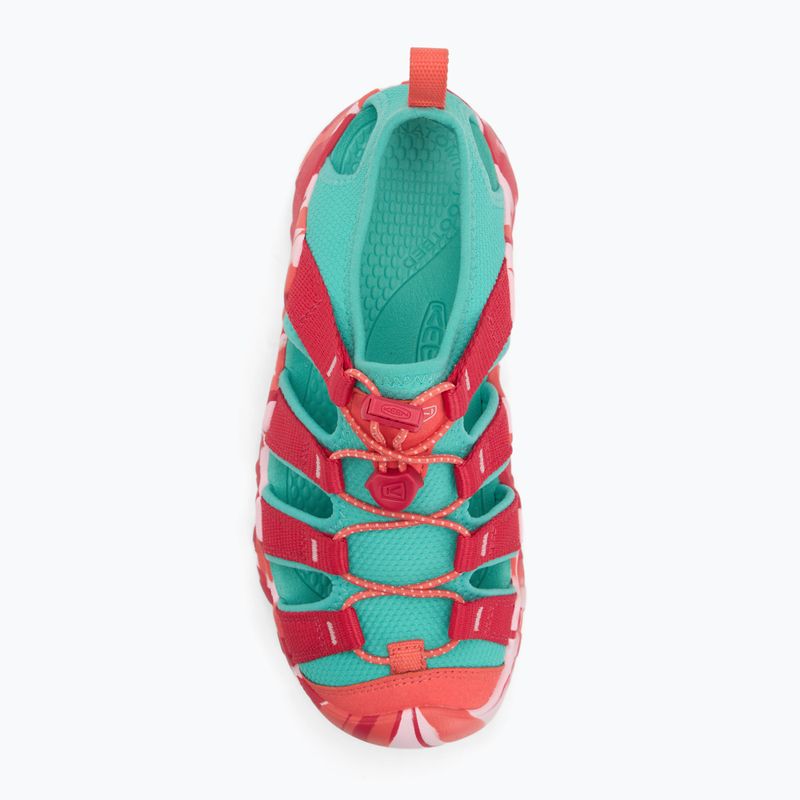 Детски сандали KEEN Hyperport H2 малина/басейн синьо 5