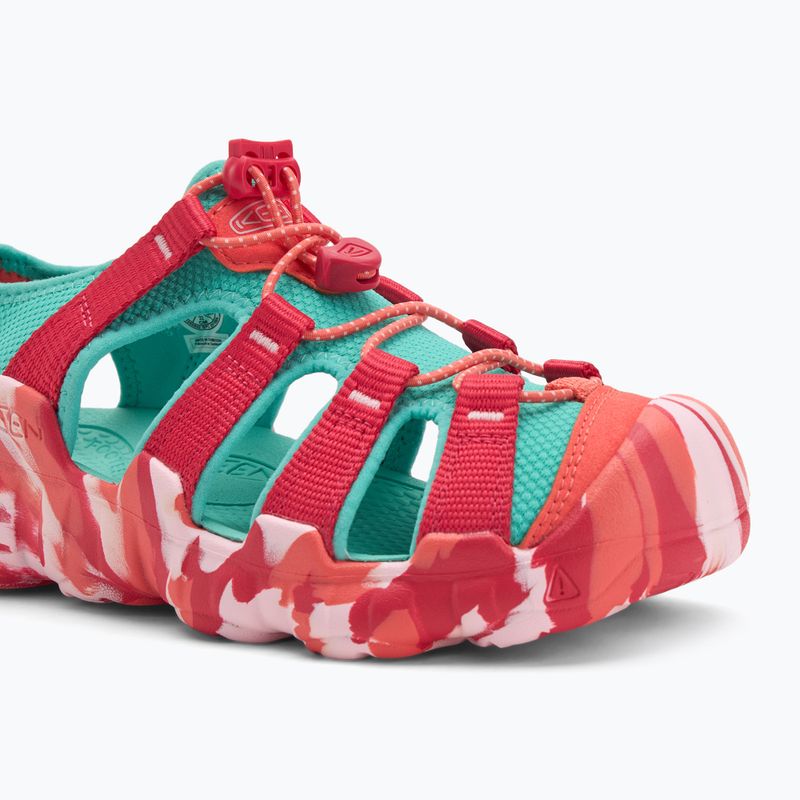 Детски сандали KEEN Hyperport H2 малина/басейн синьо 7