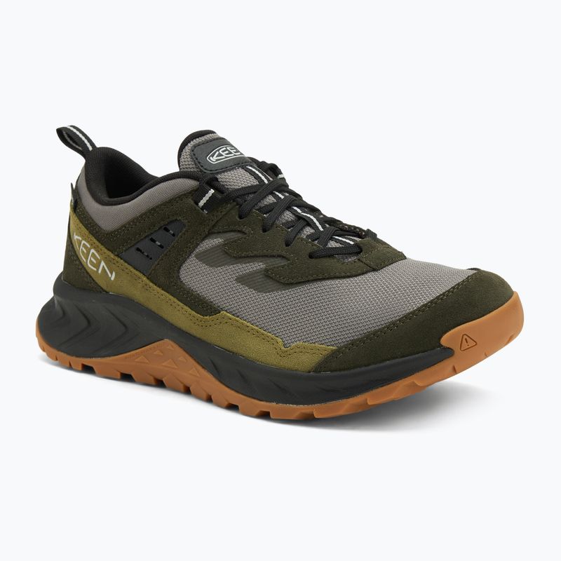 Мъжки обувки за трекинг KEEN Hightrail Waterproof Steel grey/forest night