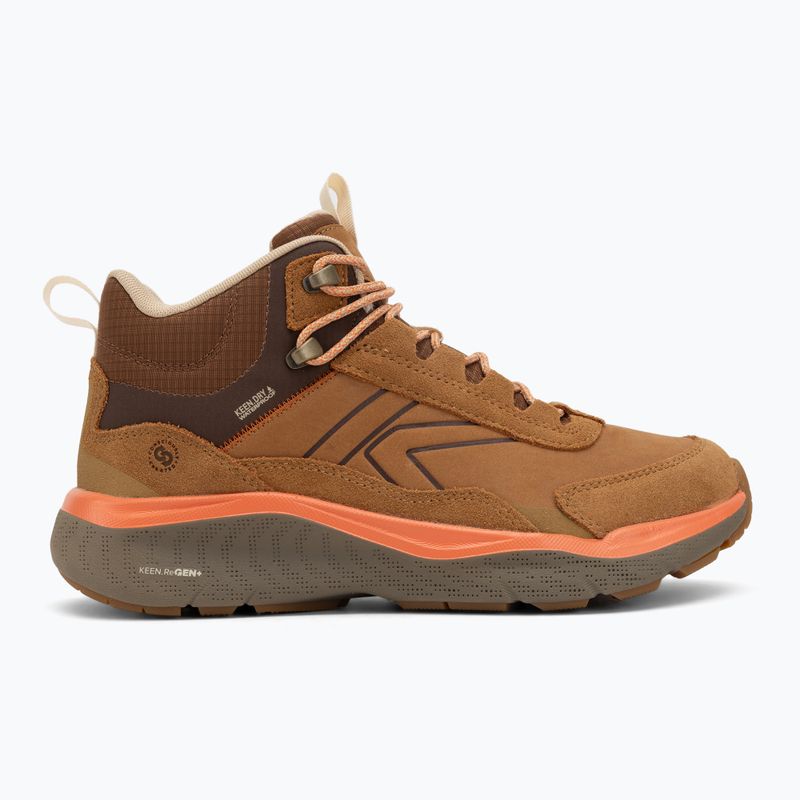 Дамски обувки за трекинг Keen Leiki Leather Mid Waterproof chipmunk/bison 2