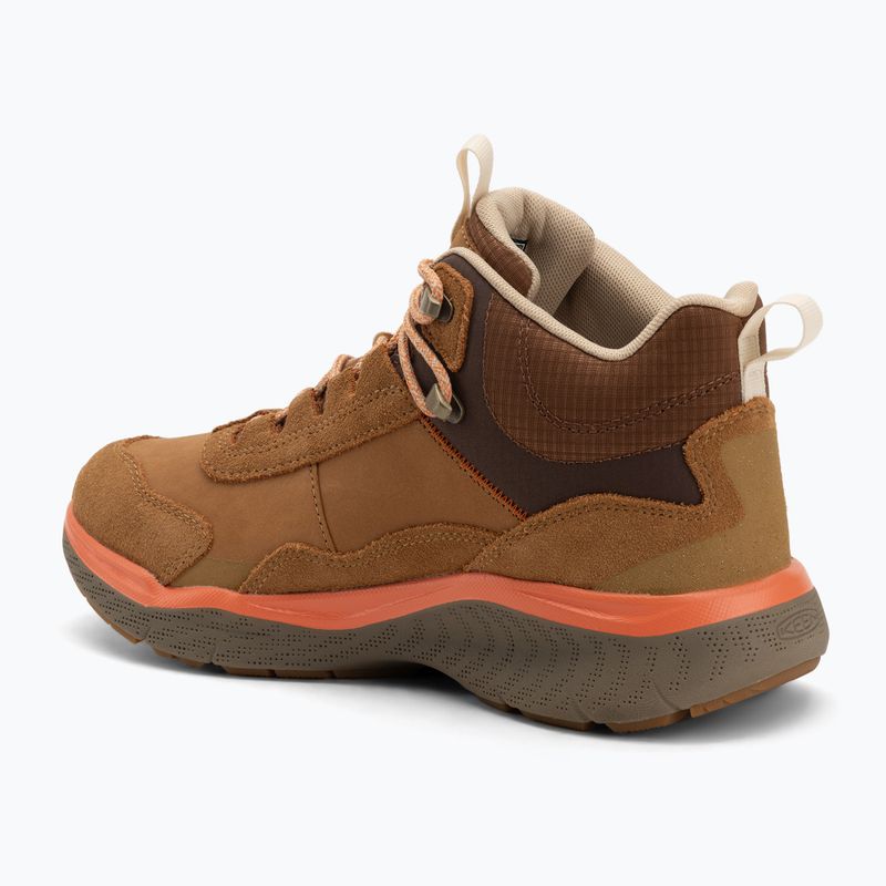 Дамски обувки за трекинг Keen Leiki Leather Mid Waterproof chipmunk/bison 3