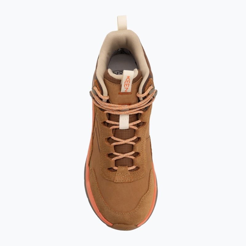 Дамски обувки за трекинг Keen Leiki Leather Mid Waterproof chipmunk/bison 5
