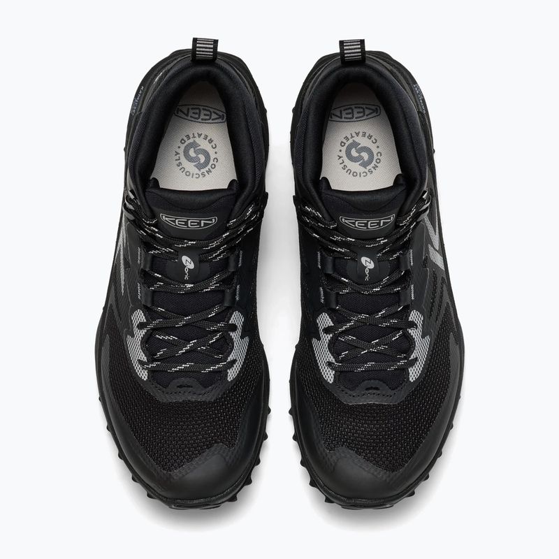 Мъжки обувки за трекинг KEEN Zionic Nxt Mid Wp triple black 5