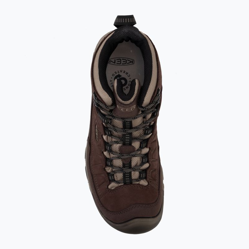 Мъжки обувки за трекинг KEEN Targhee IV Mid Wp java/bridnle 5