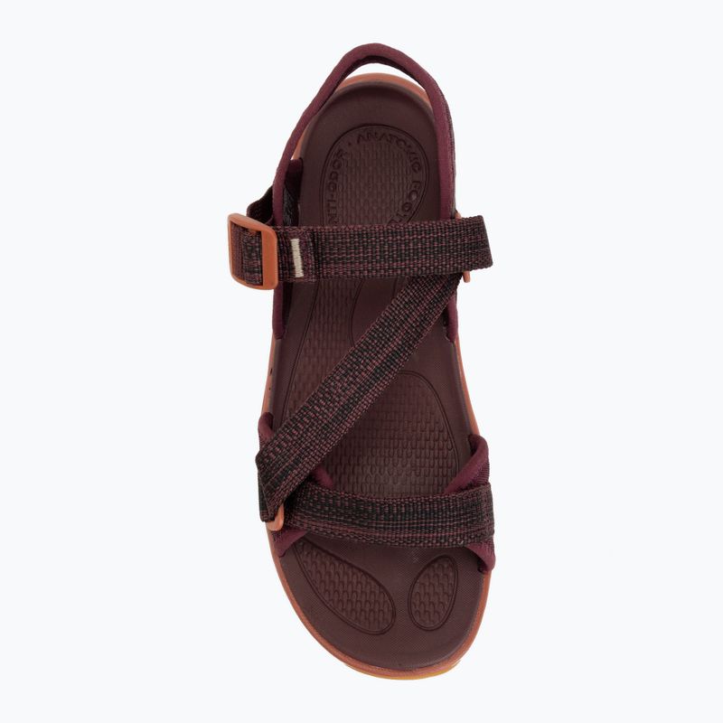 Дамски сандали KEEN Leiki Ot fig/burnt 5