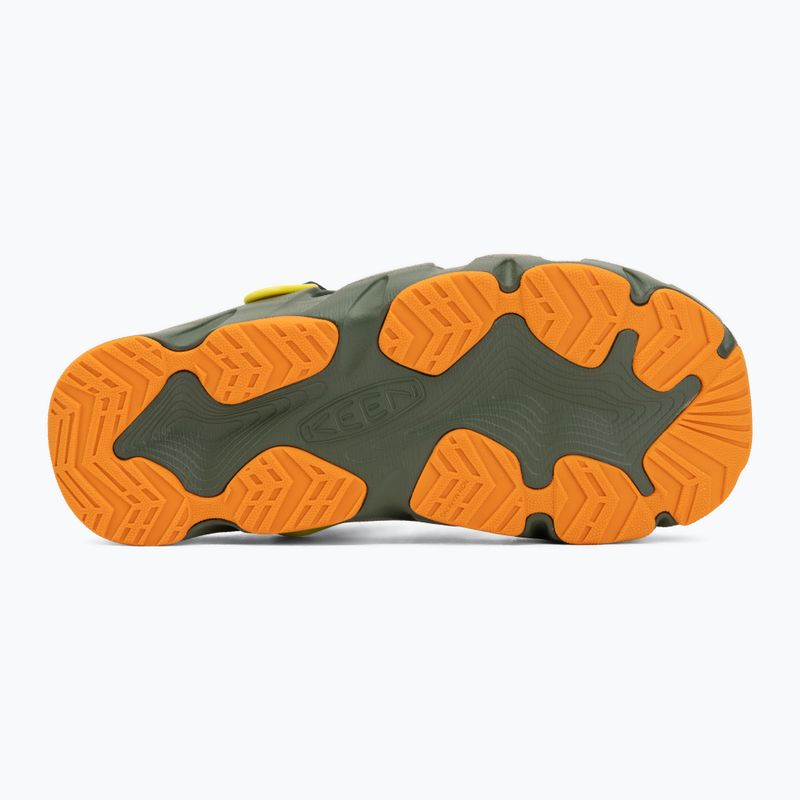 Детски сандали KEEN Hyperflt green/orange peel 5