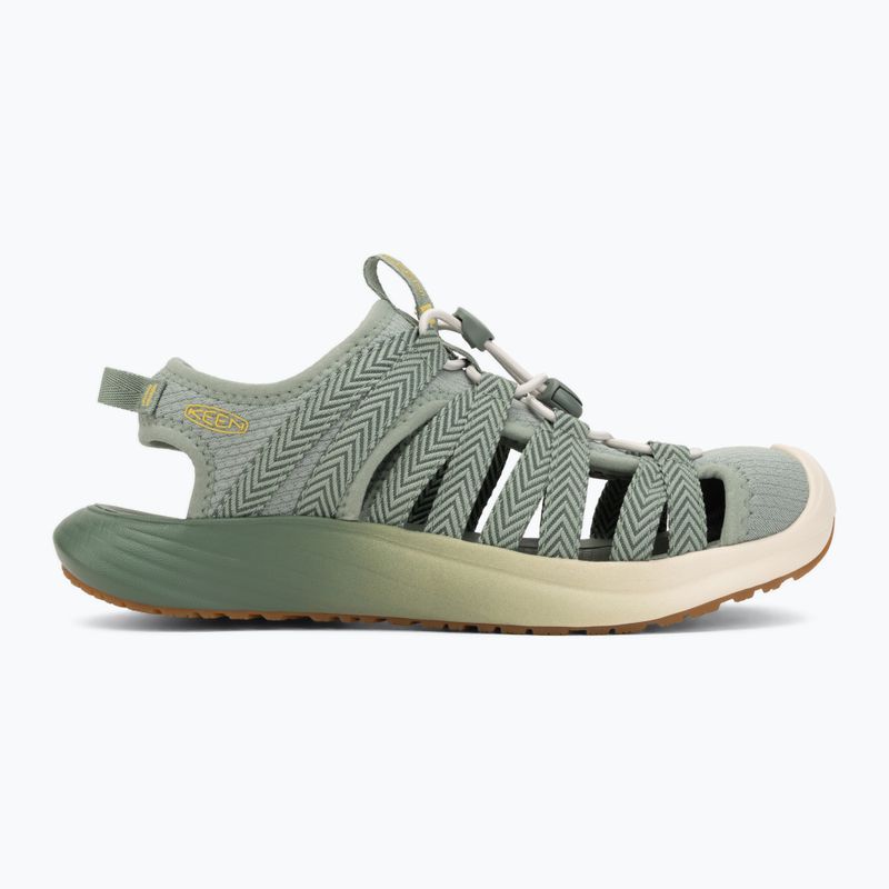 Дамски сандали KEEN Whisper Lite lily pad/cream gold 2