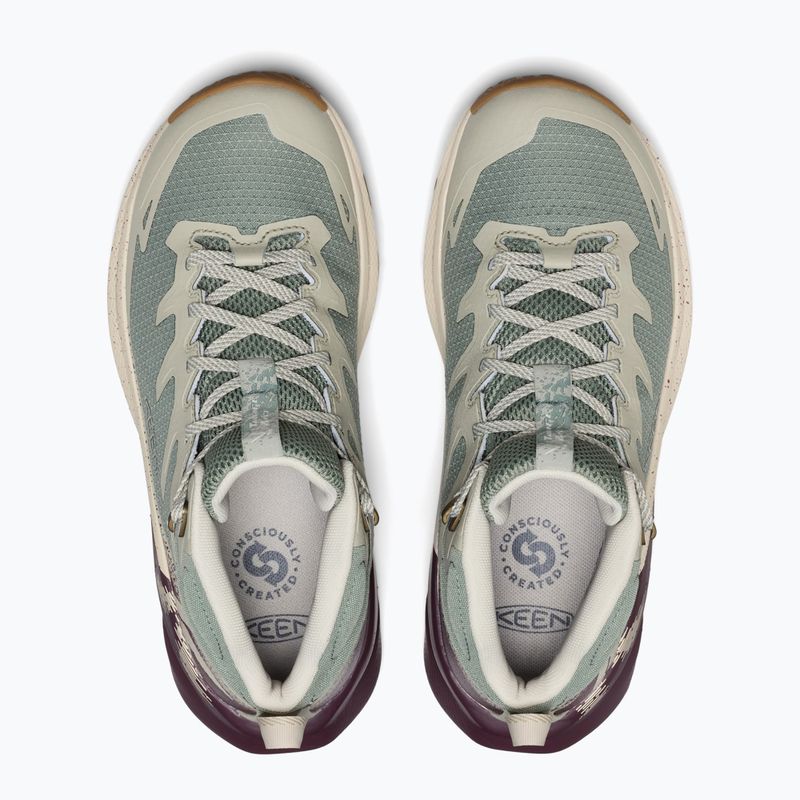 Дамски обувки за трекинг KEEN Targhee Apex Mid Wp lilly pad/fig 3