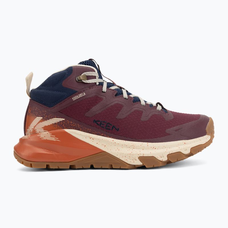 Дамски обувки за трекинг KEEN Targhee Apex Mid Wp fig/burnt brick 2