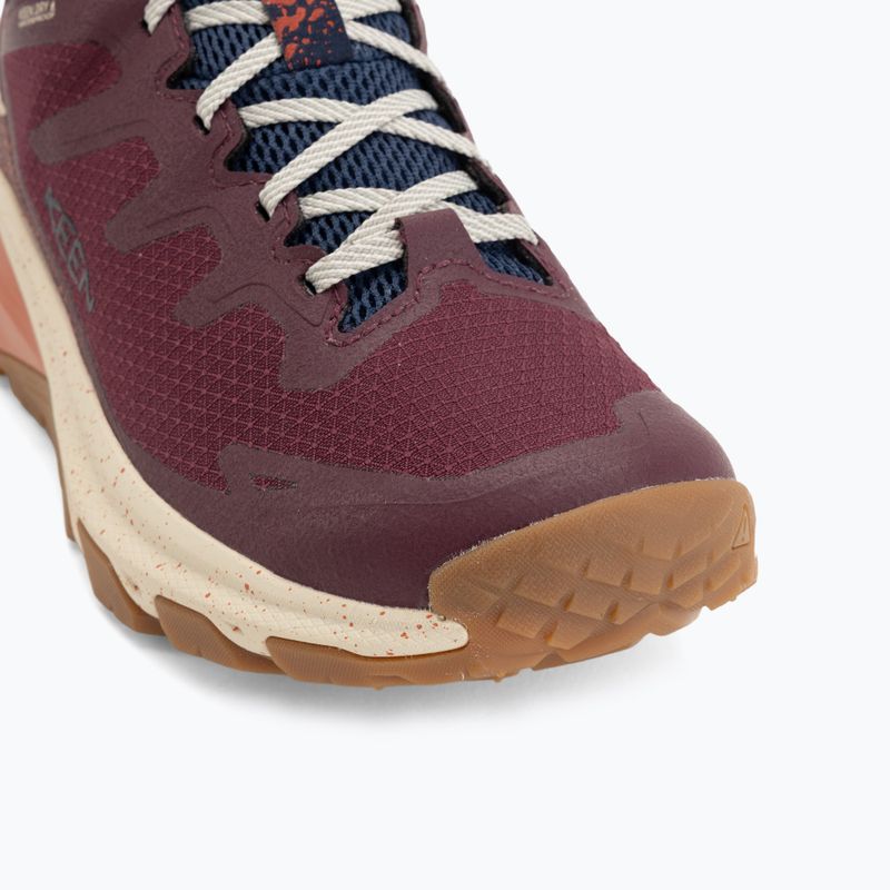 Дамски обувки за трекинг KEEN Targhee Apex Mid Wp fig/burnt brick 7