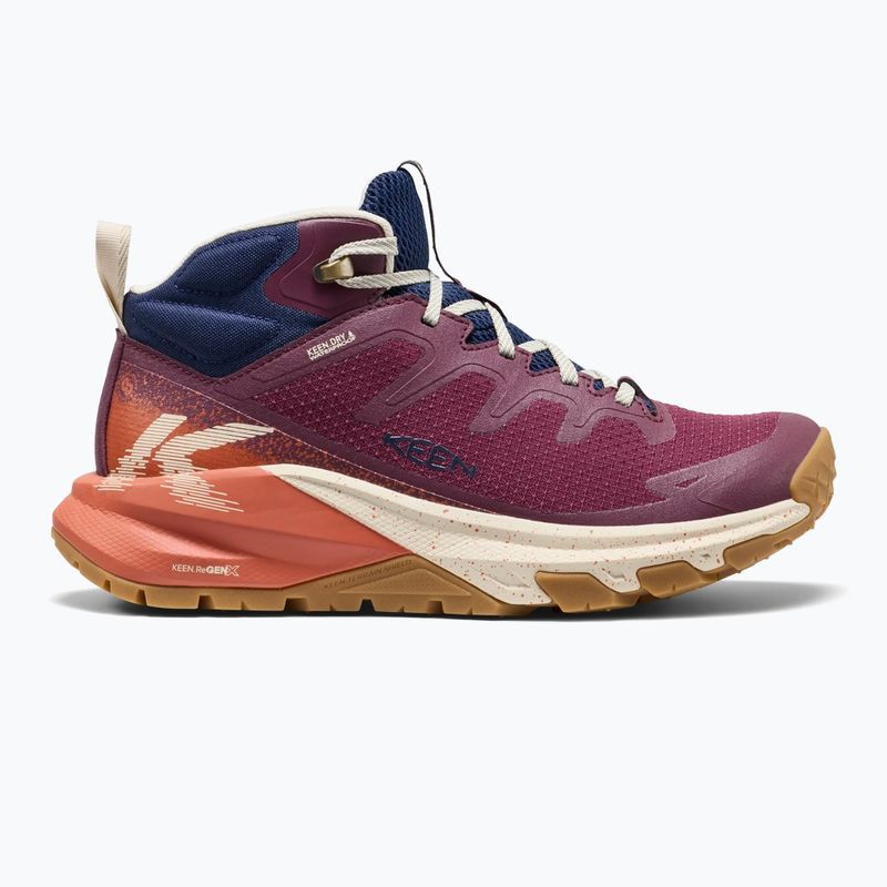 Дамски обувки за трекинг KEEN Targhee Apex Mid Wp fig/burnt brick 2