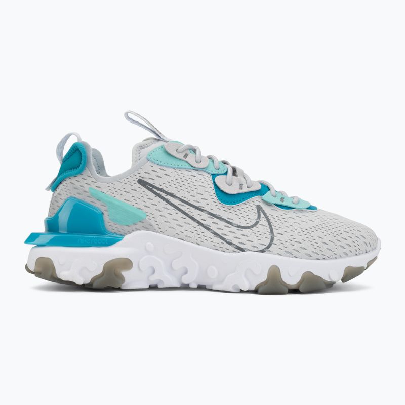 Мъжки обувки Nike React Vision pure platinum/aquamarine/smoke grey 2