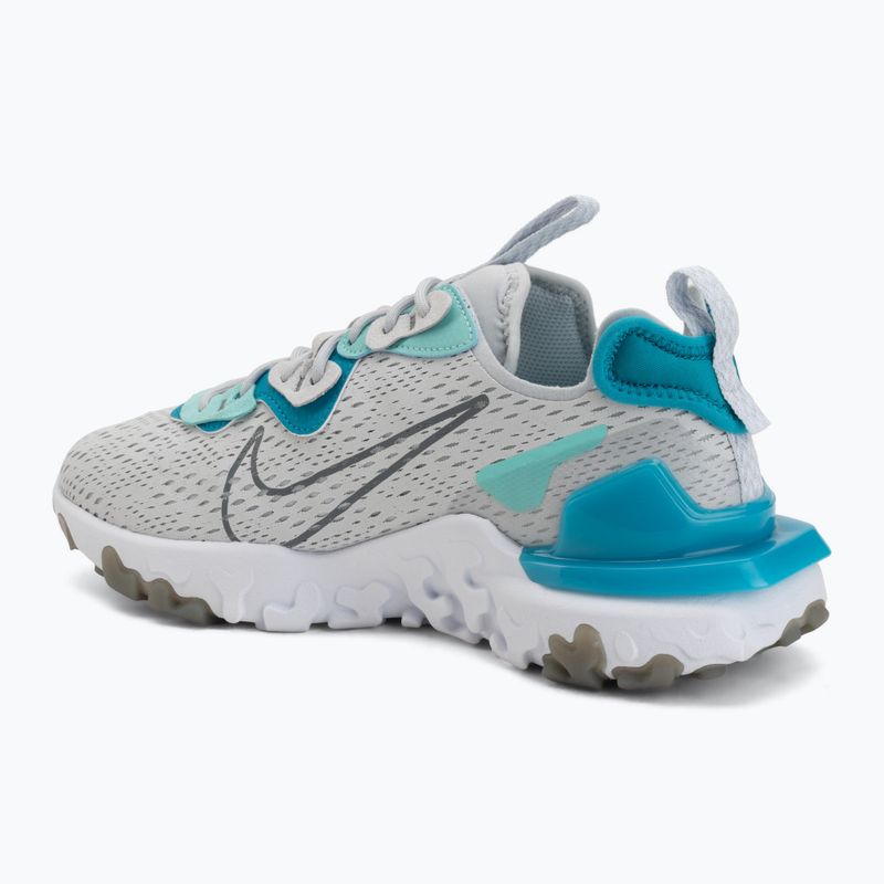 Мъжки обувки Nike React Vision pure platinum/aquamarine/smoke grey 3
