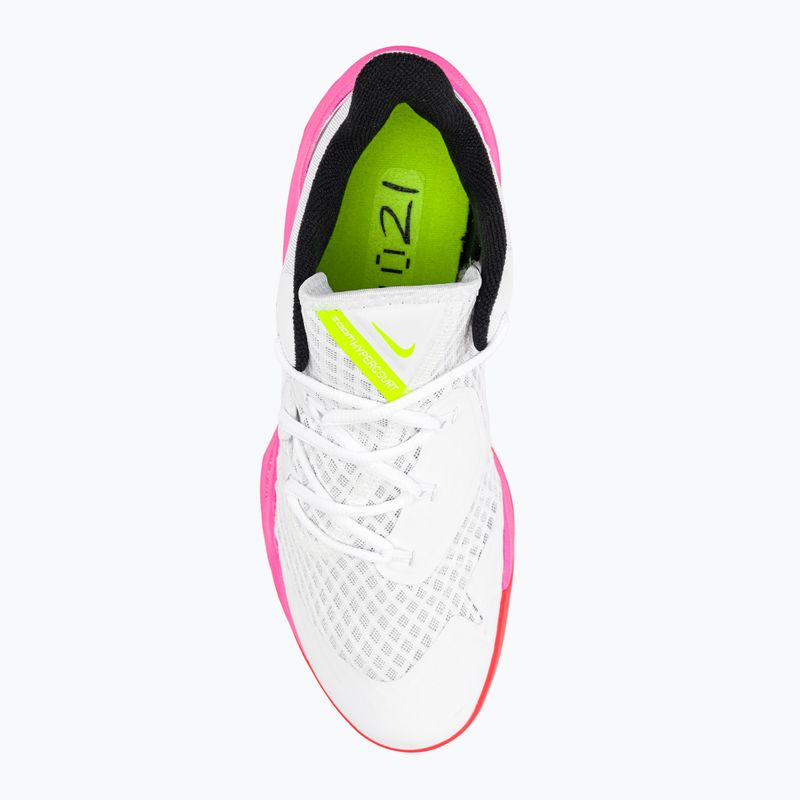 Обувки за волейбол Nike Zoom Hyperspeed Court SE бели/черни/яркочервени 6