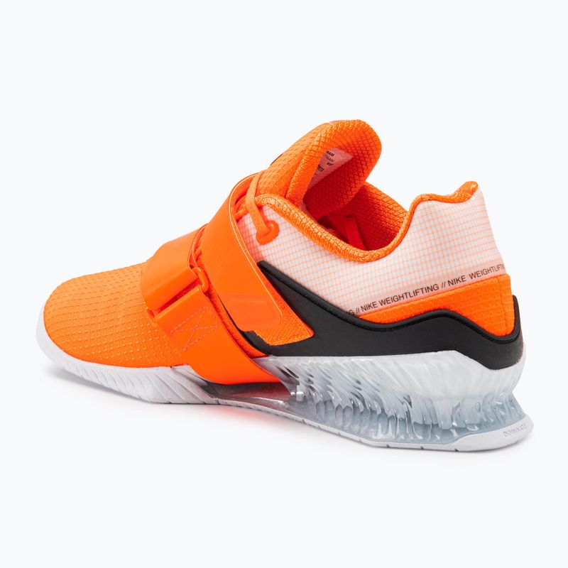 Обувки за вдигане на тежести Nike Romaleos 4 orange/black/white 3