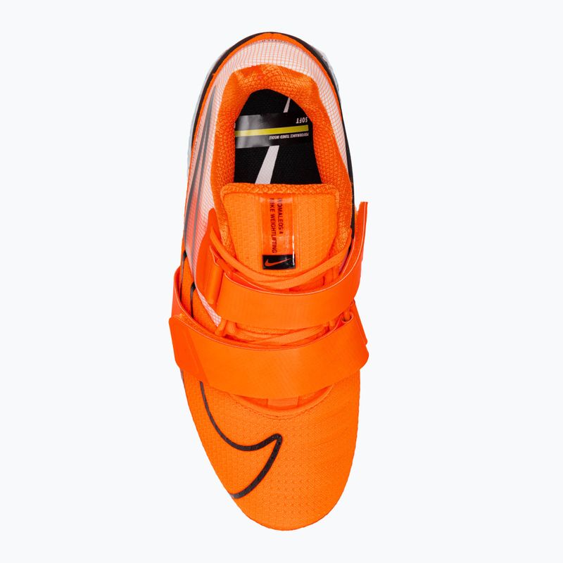 Обувки за вдигане на тежести Nike Romaleos 4 orange/black/white 5