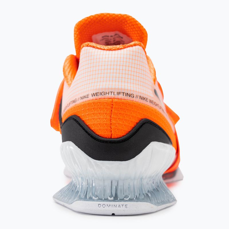 Обувки за вдигане на тежести Nike Romaleos 4 orange/black/white 6