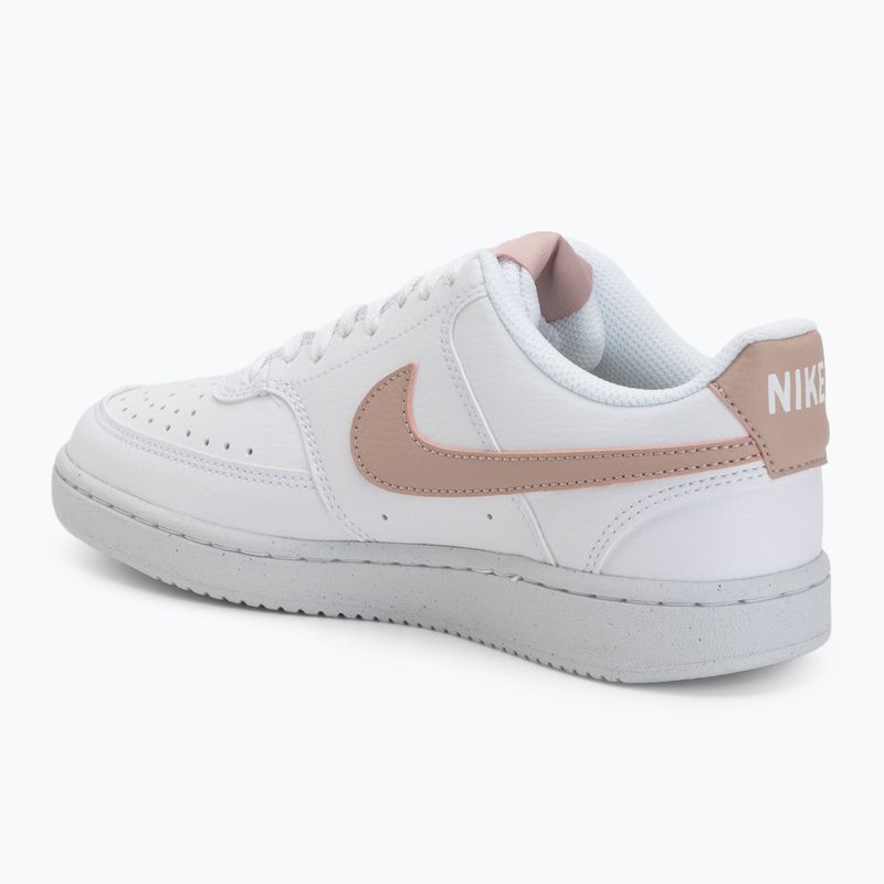 Дамски обувки Nike Court Vision Low Next Nature бял/розов оксфорд 3