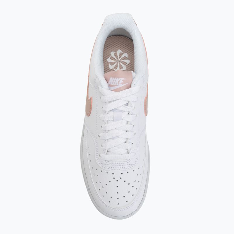 Дамски обувки Nike Court Vision Low Next Nature бял/розов оксфорд 5