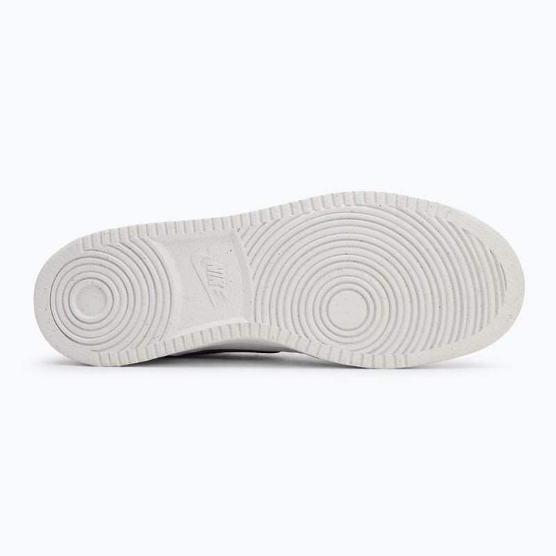 Nike Court Vision Mid Next Nature мъжки обувки бяло/бяло/черно 4