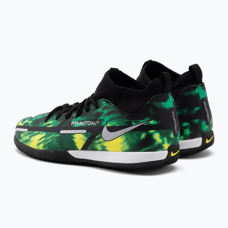 Детски футболни обувки Nike Phantom GT2 Academy DF SW IC Jr зелени DM0740-003 3