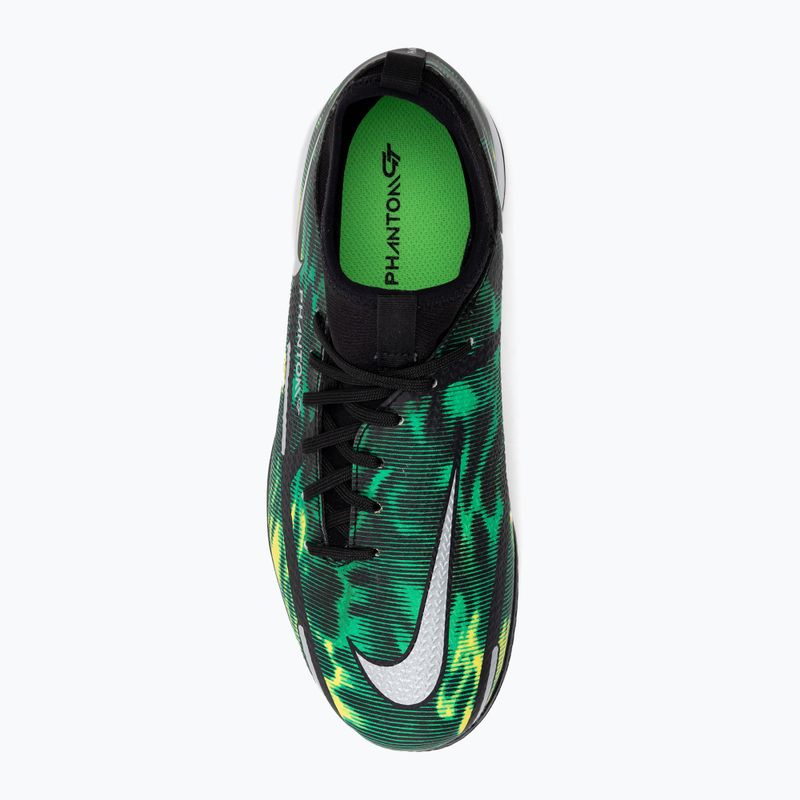 Детски футболни обувки Nike Phantom GT2 Academy DF SW IC Jr зелени DM0740-003 6