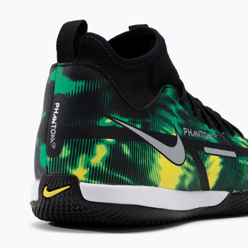 Детски футболни обувки Nike Phantom GT2 Academy DF SW IC Jr зелени DM0740-003 8