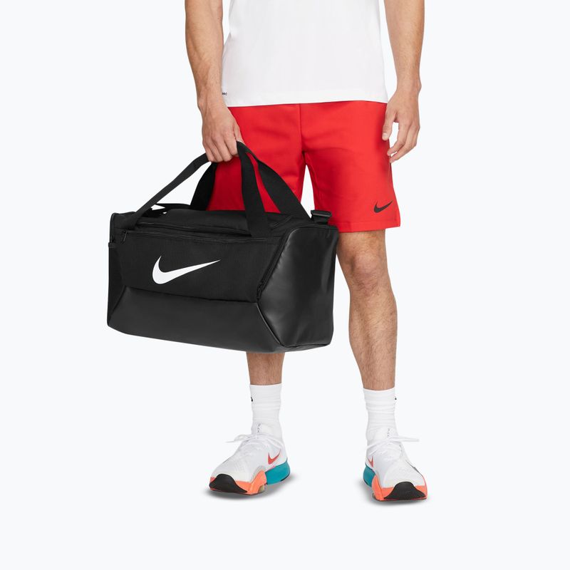 Чанта за тренировки Nike Brasilia 95 l game royal/черно/металическо сребро 9
