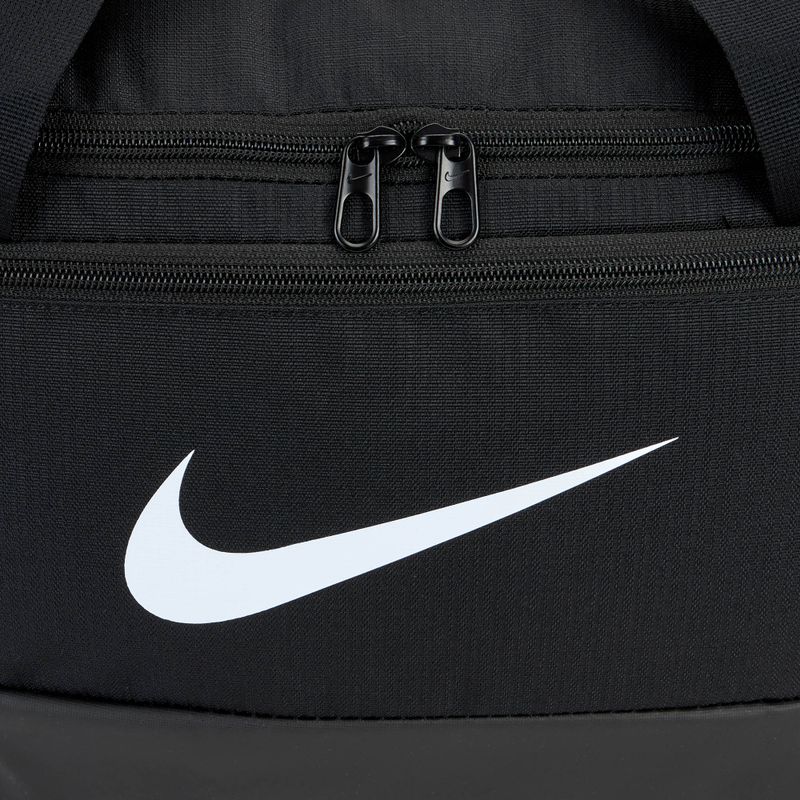 Чанта за тренировка Nike Brasilia 9.5 Duffle 25 l black/black/white 4