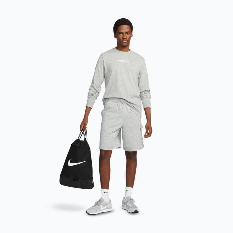 Торба Nike Brasilia 9,5 18 л black/black/white 12