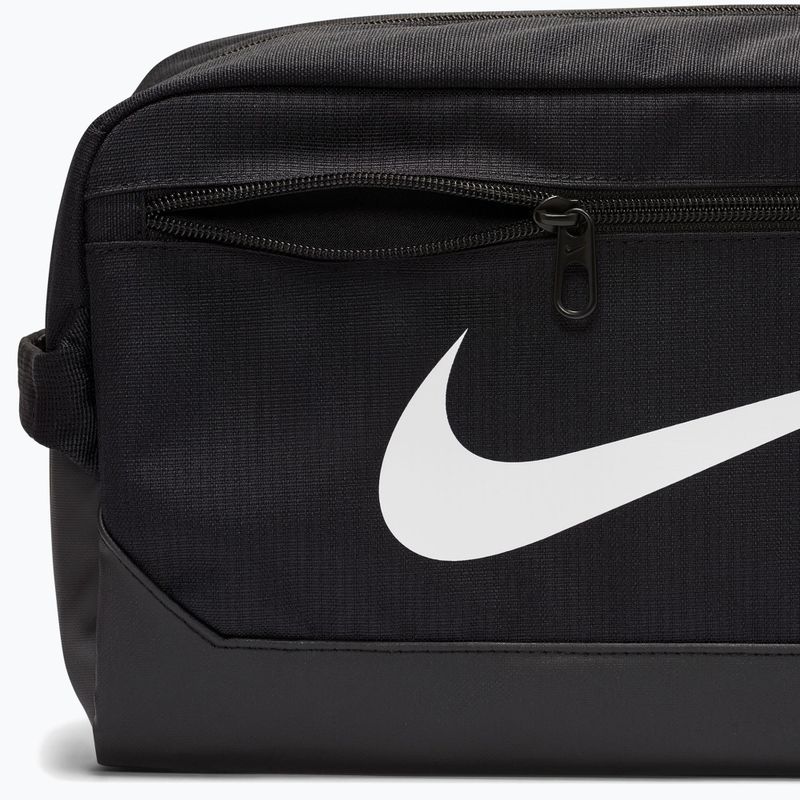 Чанта за обувки Nike Brasilia 9.5 11 l black/black/white 5