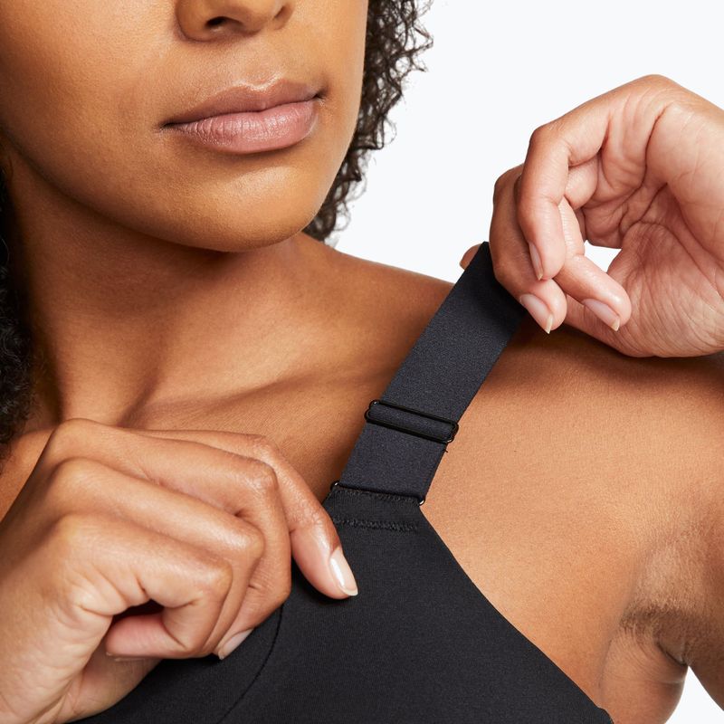 Спортен сутиен Nike Alpha High-Support black/black/dark smoke grey/dark smoke grey 5