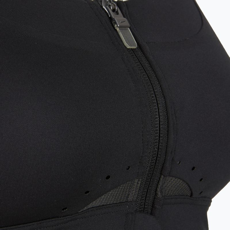 Спортен сутиен Nike Alpha High-Support Zip-Front black/black/dark smoke grey/dark smoke grey 10