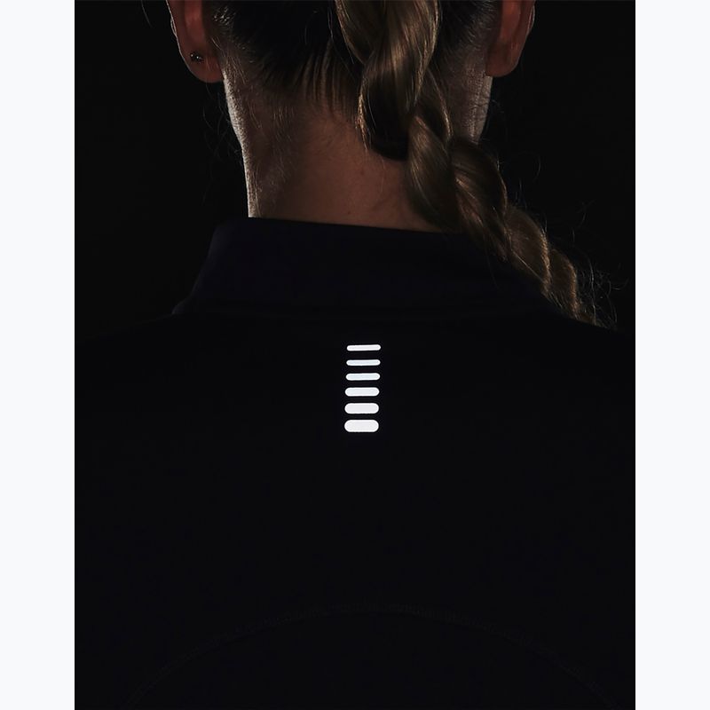 Under Armour Qualifier Run 2.0 Half Zip дамски суитшърт за бягане черен 1365632 5
