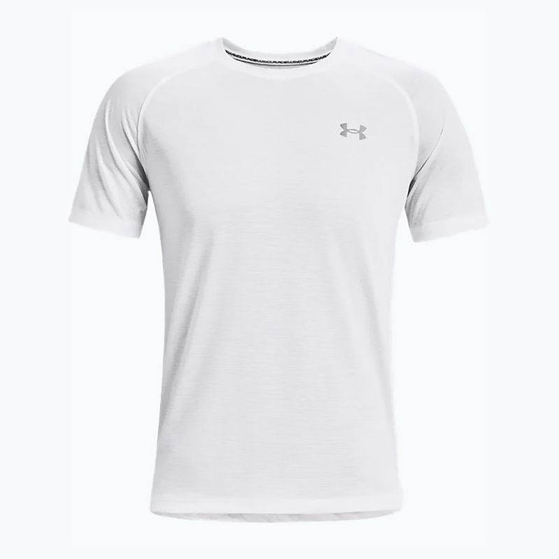Мъжка тениска за бягане Under Armour Streaker, бяла 1361469-100 5