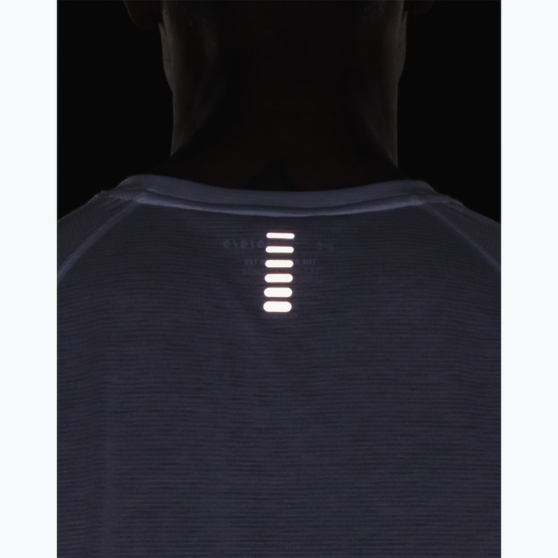 Мъжка тениска за бягане Under Armour Streaker, бяла 1361469-100 4