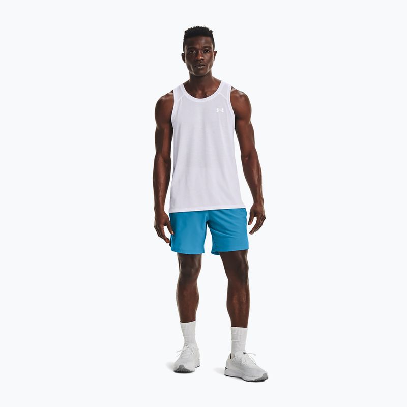 Мъжки потник за бягане Under Armour Streaker Singlet white 1361468-100 2